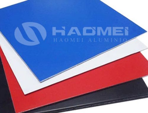 Aluminium color coated sheet of various colors