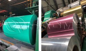 1060 1100 pe pvdf aluminum coil rolls